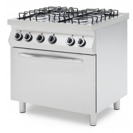 Gasherd SR874DF 230 Volt 3 kW (Elektrobackofen) 17 kW (Gas) | Backofen Produktbild