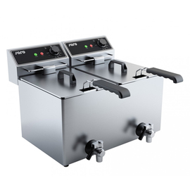 Fritteuse EF 88 | 2 Becken 2 Körbe 16 ltr | 230 Volt 2 x 3 kW Produktbild