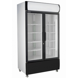 Getränkekühlschrank GTK 580 schwarz weiß 580 ltr | Statische Kühlung Produktbild