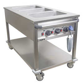 Bain Marie Trolley BT-3 beheizbar  • 3 Becken Produktbild