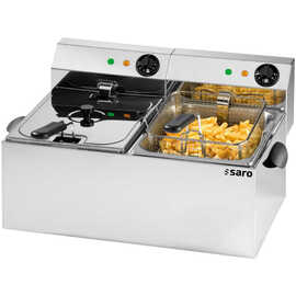 Fritteuse PROFRI 66 | 2 Becken 2 Körbe 12 ltr | 230 Volt 6,5 kW Produktbild