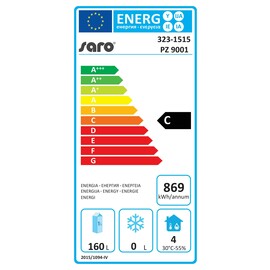 Pizzastation PZ 9001 230 Watt 257 ltr  | 2 Volltüren  | 6 Schubladen Produktbild 22 S