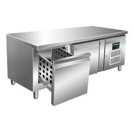 Unterbaukühltisch UGN 2100 TN-2S 350 Watt 214 ltr | 2 Schubladen Produktbild