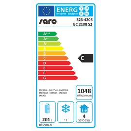 Barkühler BC 2100-2S mit Volltür | 2 Schubladen Produktbild 22 S