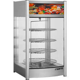 Heiße Theke NIKLAS rotierende Roste 1200 Watt 230 Volt  L 460 mm  B 448 mm  H 785 mm Produktbild