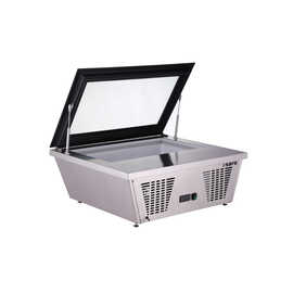 Eisvitrine TORINO inkl. 4 Speiseeisbehälter | 867 mm x 735 mm H 373 mm Produktbild