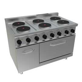 Elektroherd E7/CUET6LE 400 Volt 20,7 kW | Backofen Produktbild