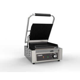 Kontaktgrill PG 1 GG | Grillplatte aus Gusseisen glatt | gerillt Produktbild