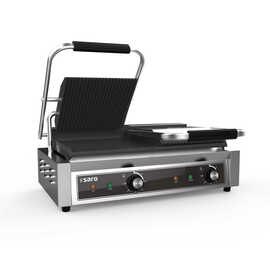 Kontaktgrill PG 2 GG | Grillplatte aus Gusseisen glatt | gerillt Produktbild