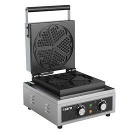 Waffeleisen ILONA Elektro Waffelform Herz Produktbild