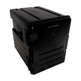 Thermobehälter REES schwarz • isoliert | passend für GN Behälter 83 ltr | 625 mm x 450 mm H 575 mm Produktbild