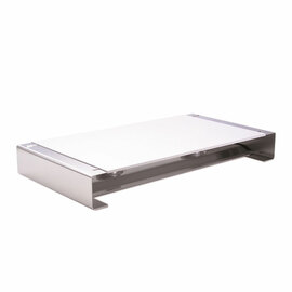 Warmhalteplatte Modell 330 Tischgerät 384 mm x 200 mm H 52 mm | 2 Teelichter Produktbild