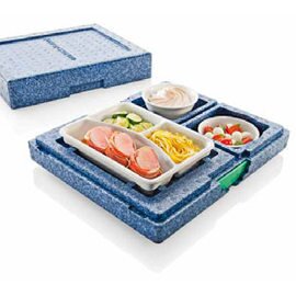 Thermobox Dinner Champion II blau  | 430 mm  x 325 mm  H 115 mm Produktbild