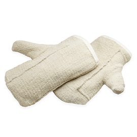Backhandschuhe Baumwolle naturweiß 1 Paar 270 mm x 150 mm Produktbild 0 L