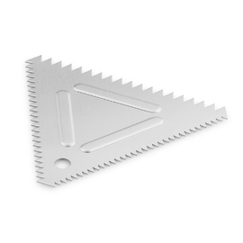 Kammschaber Aluminium dreiseitig dreieckig | 100 mm x 100 mm Produktbild