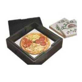 Box PIZZA 41,5 ltr schwarz  | 410 mm  x 410 mm  H 400 mm Produktbild