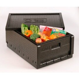 Box VARIO schwarz 40 ltr  | 620 mm  x 390 mm  H 255 mm Produktbild