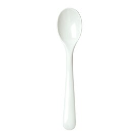 RESTPOSTEN | Eierlöffel Melamin weiß  L 120 mm Produktbild