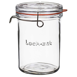 Einmachglas | 1000 ml H 170 mm • Bügelverschluss | Gummiring Produktbild