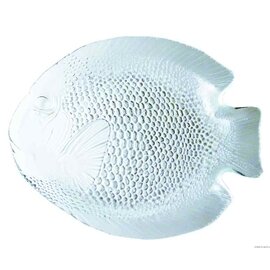 Restposten | Platte Poisson, transparent, 167 x 130  mm, H 18 mm Produktbild