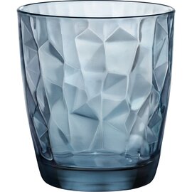 Whiskybecher DIAMOND Acqua Ocean Blue 30,5 cl blau mit Relief Produktbild