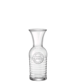 Karaffe OFFICINA 1825 Glas mit Relief 250 ml Eichmaß 0,25 ltr Produktbild