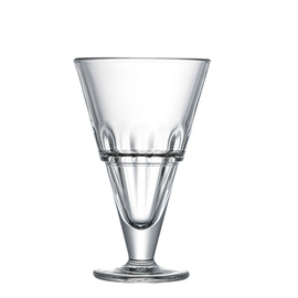 Eisbecher Excelsior 390 ml Glas mit Relief Produktbild 0 L