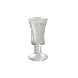 stamper glas BRANDMEISTER 2,8 cl mit Eichstrich 2 cl Produktbild