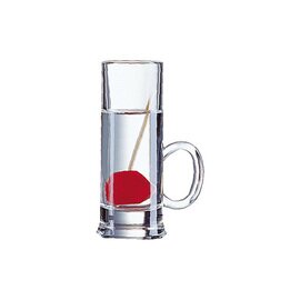 Shotglas ISLANDE Anse FH6,5 6,5 cl H 100 mm mit Eichstrich 2 cl + 4 cl Produktbild