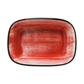 Rechteckschale AURA PASSION Porzellan rechteckig | 170 mm x 115 mm H 40 mm Produktbild