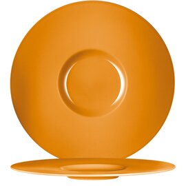 Teller MOON Porzellan karamellfarben  Ø 310 mm Produktbild