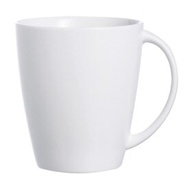 RESTPOSTEN | Kaffeebecher OLEA mit Henkel 20 cl Porzellan cremeweiß  H 77 mm Produktbild