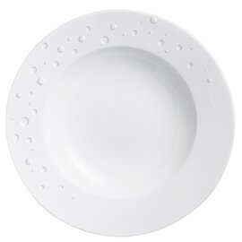 Teller WATER PEARL Porzellan weiß Punkterandrelief  Ø 250 mm Produktbild