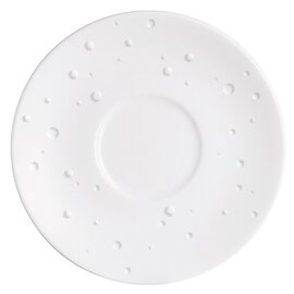 Untertasse WATER PEARL Porzellan cremeweiß Ø 125 mm Produktbild