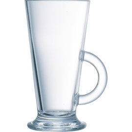 Kaffeeglas Latino 42 cl transparent mit Henkel Produktbild