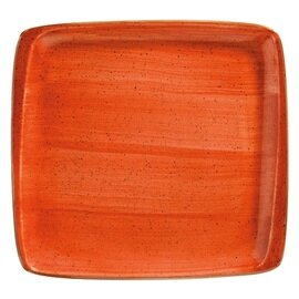 Platte Moove Terracotta AURA Porzellan orange rechteckig | 270 mm  x 250 mm Produktbild