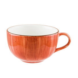 Milchkaffeetasse 350 ml AURA TERRACOTTA Rita Porzellan Produktbild