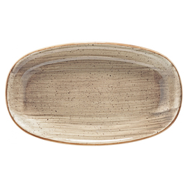 Platte AURA TERRAIN oval Porzellan 335 mm x 195 mm Produktbild