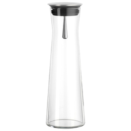 Karaffe Indis Brosilikat-Glas mit Metallspout | 1100 ml H 310 mm Produktbild