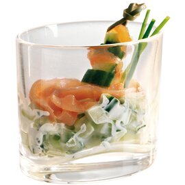 Amuse Gueule Glas EAT Ellipse XL 20 cl Glas mit Relief  Ø 87 mm | 62 mm  H 76 mm Produktbild