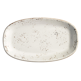 Platte oval Grain Gourmet Porzellan 190 mm x 110 mm Produktbild