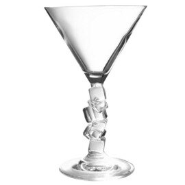 Restposten | Cocktailschale Ice Cube, transparent, GV 30 cl., Ø 120 mm, H 185 mm Produktbild