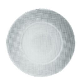 Platzteller INCA | Hartglas transparent weiß  Ø 305 mm Produktbild
