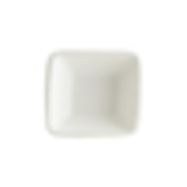 Schale ENVISIO IRIS WHITE Moove Premium Porcelain weiß mit Relief rechteckig | 90 mm x 80 mm Produktbild
