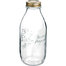 Einmachglas Quattro Stagioni Flasche, mit Metallschraubdeckel, 100 cl, Ø 94 mm, H 226 mm Produktbild