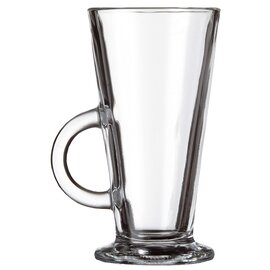 Kaffeeglas 28 cl transparent mit Henkel Produktbild