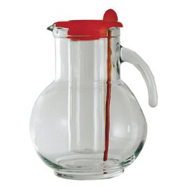 Krug KUFRA kufra Glas mit Deckel 2150 ml H 188,5 mm | Krug | Deckel | Rührstab | Eisbehälter Produktbild