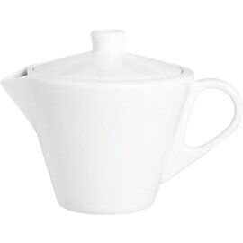 RESTPOSTEN | Teekanne MERA mit Deckel Porzellan weiß 400 ml  H 95 mm Produktbild
