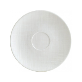 Untertasse IKAT WHITE Gourmet Porzellan weiß Ø 120 mm H 15 mm Produktbild