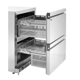 Schubladenkühler 600S2 einbaufähig mit 2 Schubladen | Umluftkühlung Produktbild 1 S